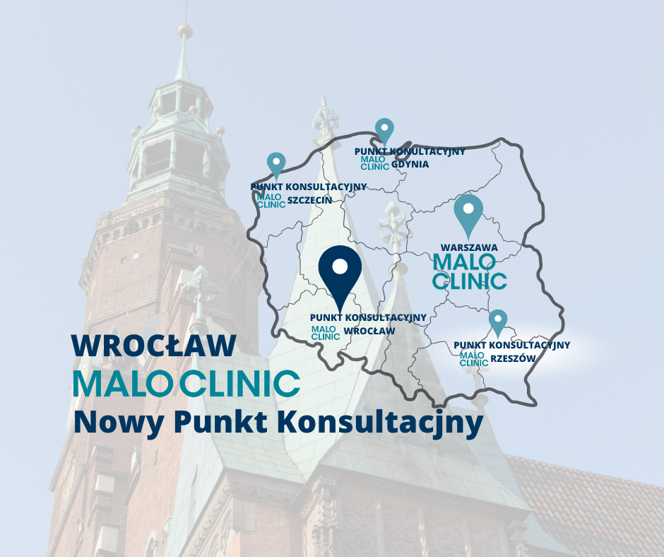 new contact point of Malo Clinic in Wrocław